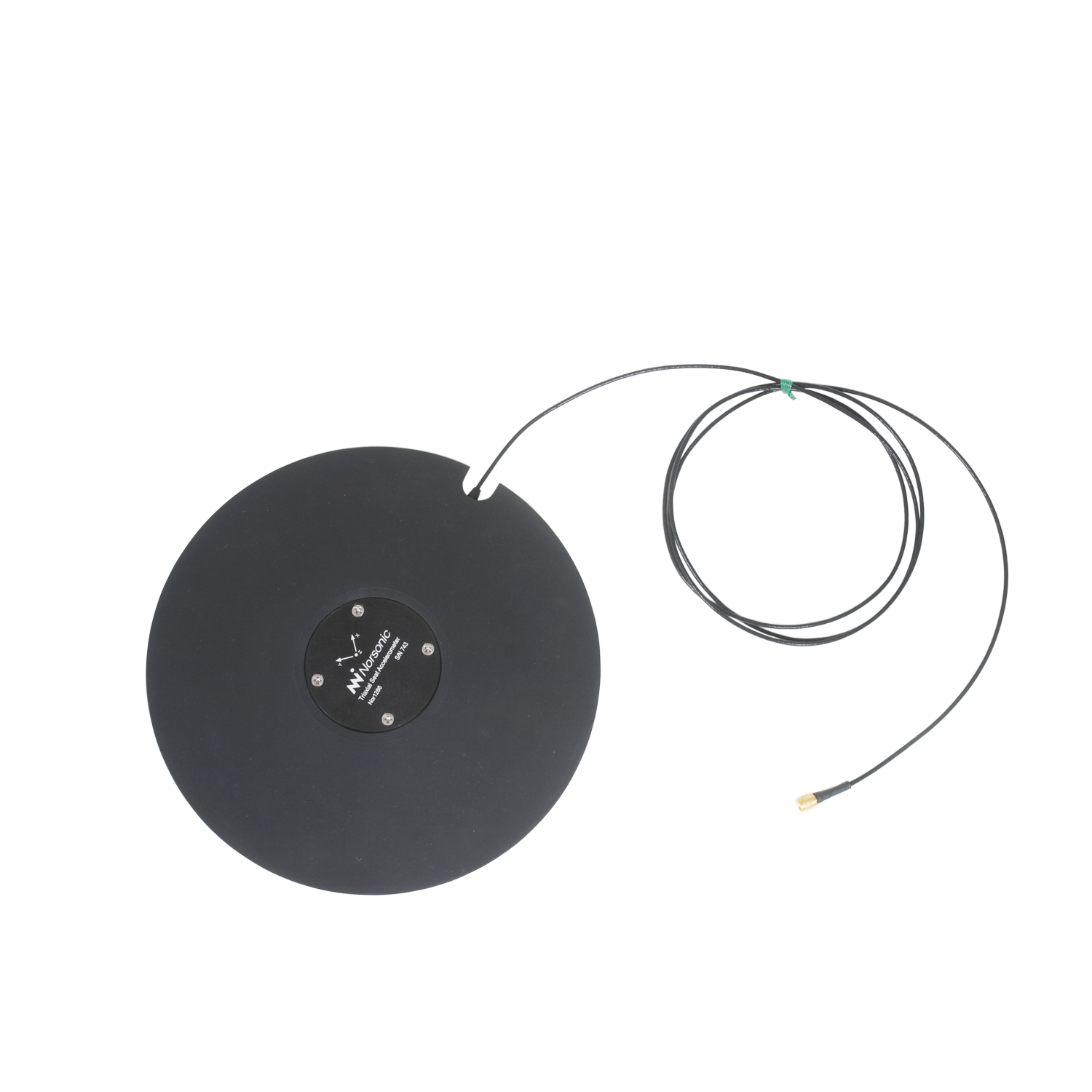 Norsonic NOR1286 Triaxial Seat Pad Accelerometer – Vibration & Acoustic Analysis