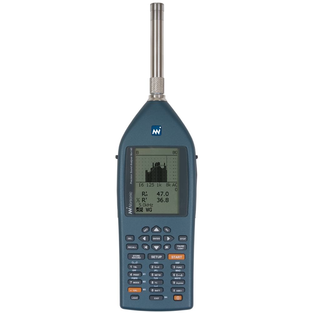 Norsonic NOR140 Precision Class 1 Sound Analyzer with FFT & Octave Bands