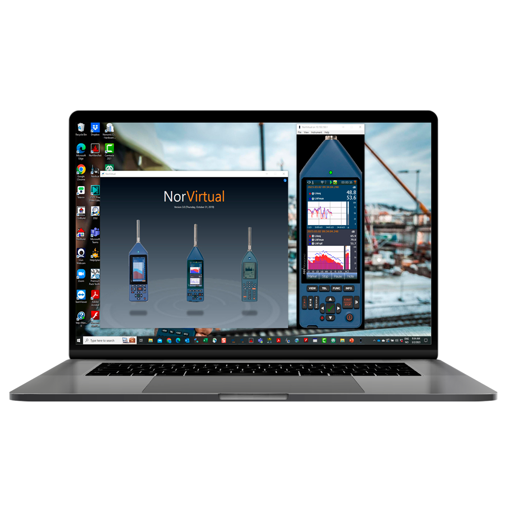 Norsonic NorVirtual Acoustic Measurement Software - Precision Sound Analysis