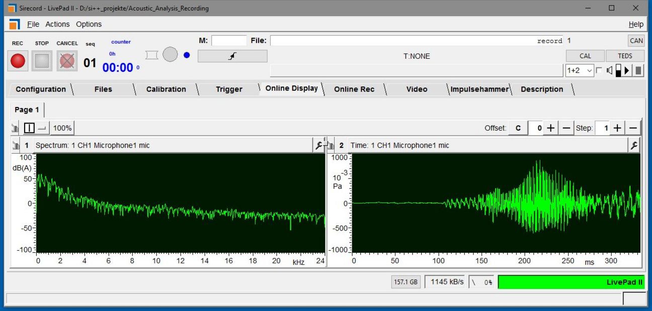 Soundtec Software for Precision Sound & Vibration Recording - Professional Acoustic Measurement