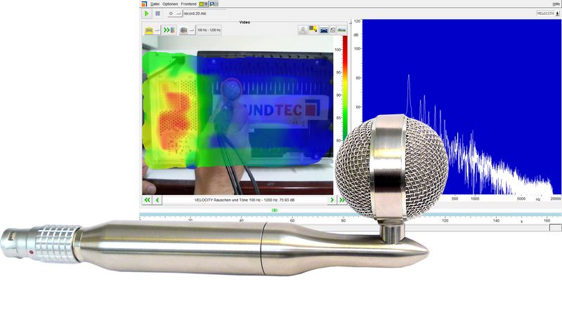 Soundtec เซ็นเซอร์ความดันเสียงและความเร็วเสียง – อุปกรณ์วัดเสียงมาตรฐาน IEC ระดับมืออาชีพ