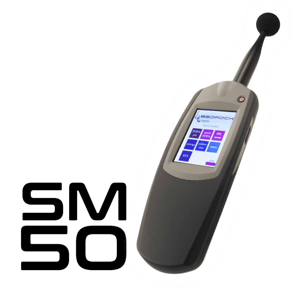 Bedrock Elite SM50 STIPA Meter - FFT Analyzer & Acoustic Measurement