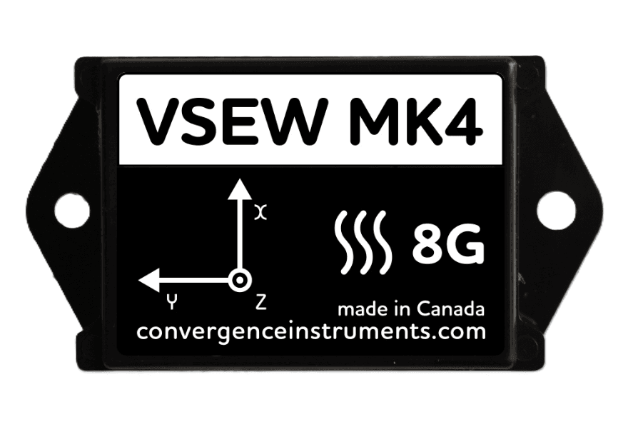 Convergence Instruments VSEW_mk4 8G Professional Vibration Meter & Data Logger