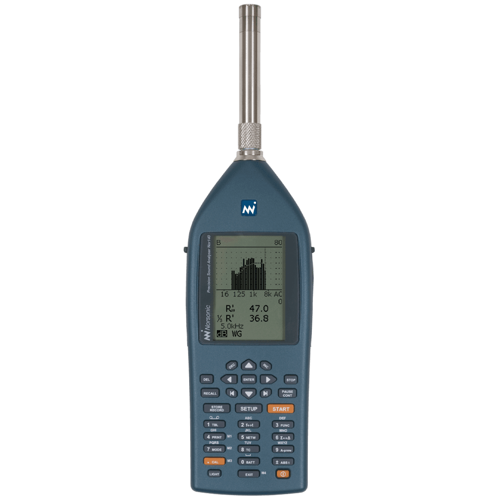 Norsonic NOR140 Precision Class 1 Sound Analyzer with FFT & Octave Bands