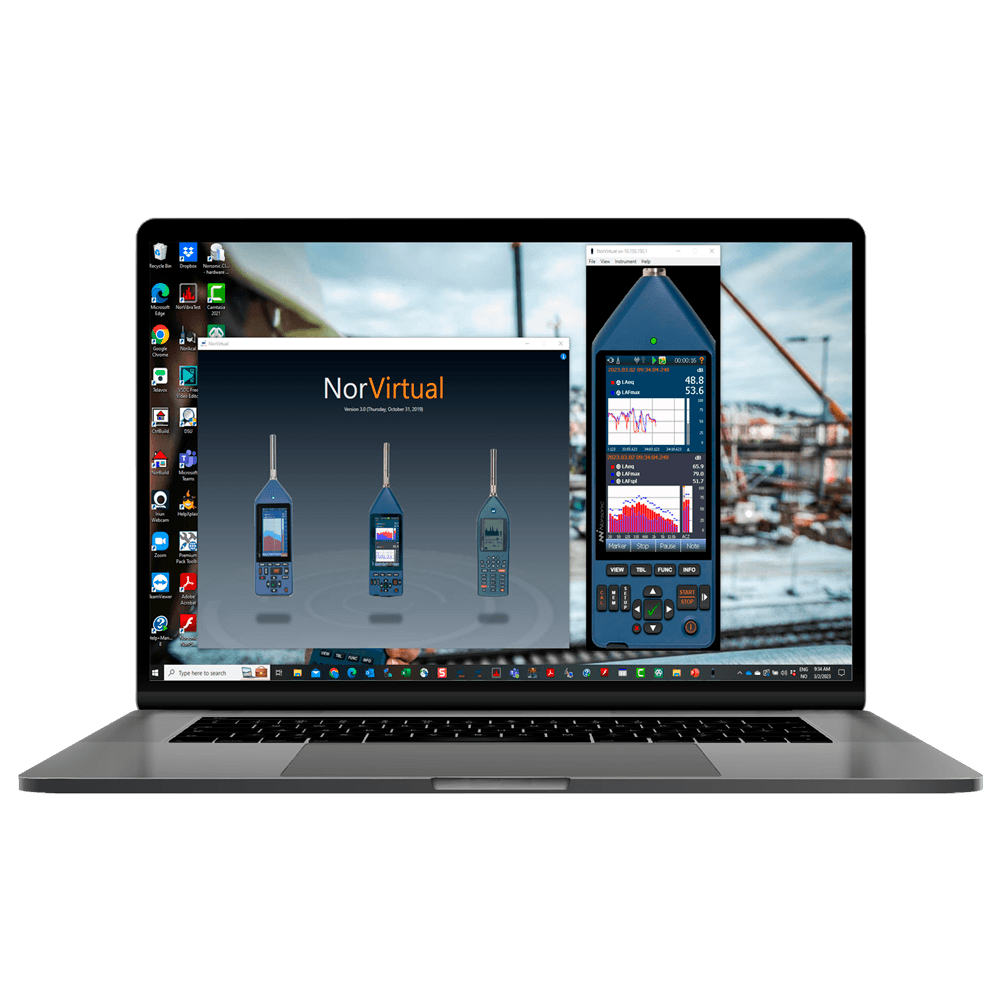 Norsonic NorVirtual Acoustic Measurement Software - Precision Sound Analysis