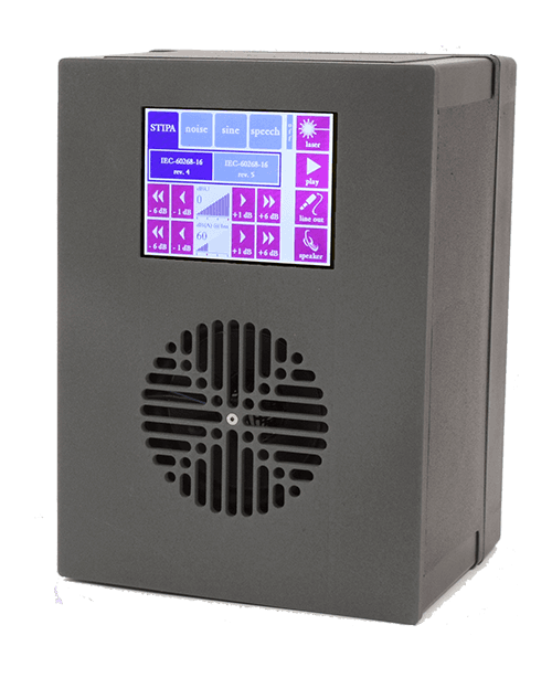Bedrock Elite BTB65 Talkbox – Compact IEC-Compliant STIPA Speech Signal Source