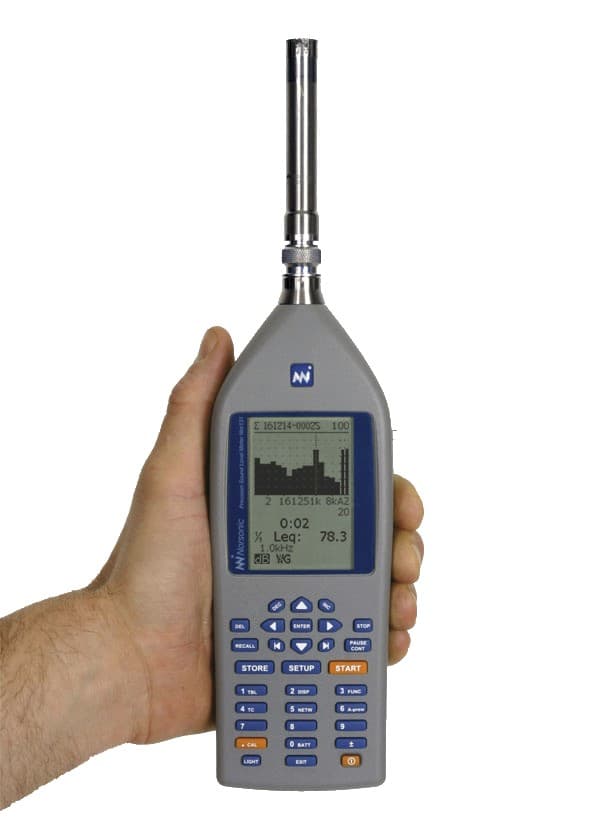 Norsonic Nor131 Class 1 Sound Level Meter – Professional Noise & Acoustic Measurement