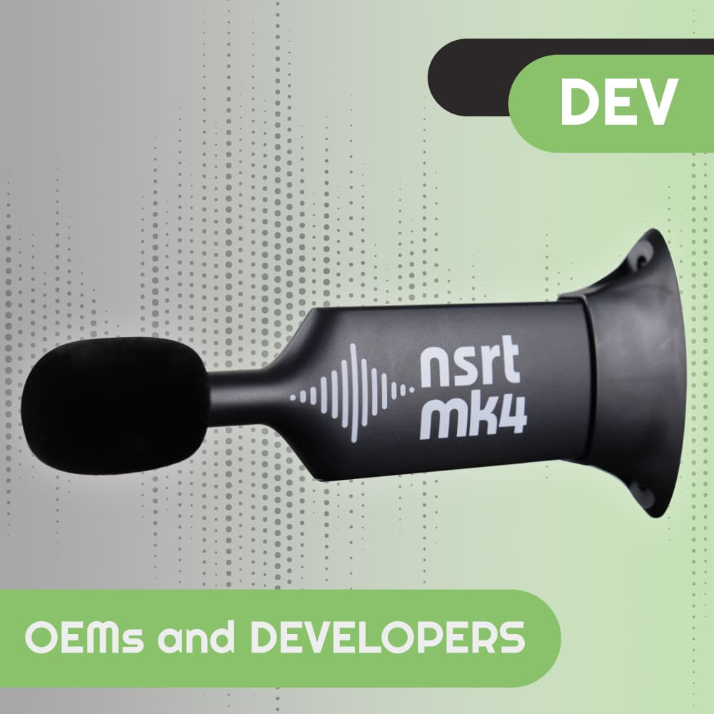 Convergence Instruments NSRT_mk4_Dev Type 1 MEMS Sound Level Meter & USB Data Logger for Embedded Systems