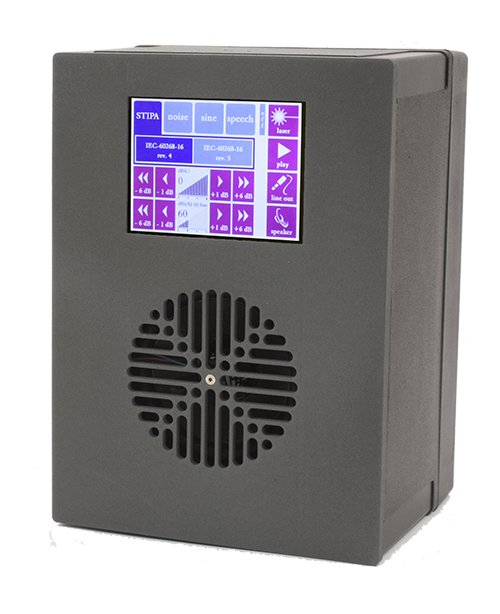 Bedrock Elite BTB65 Talkbox – Compact IEC-Compliant STIPA Speech Signal Source