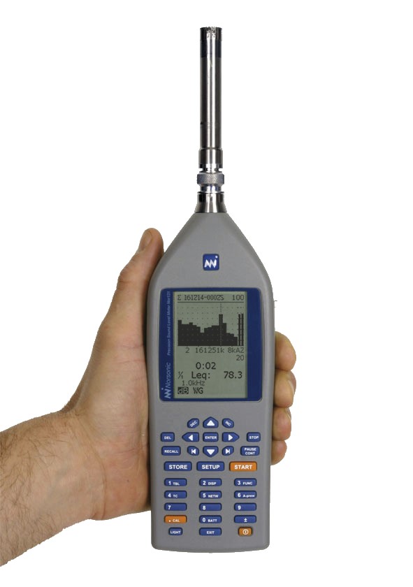 Norsonic Nor131 Class 1 Sound Level Meter – Professional Noise & Acoustic Measurement